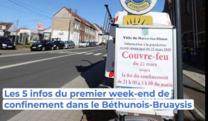 Le premier week-end de confinement dans le Béthunois-Bruaysis