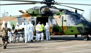 Coronavirus: 2 patients éavacués de Metz vers l'Allemagne par hélicoptère
