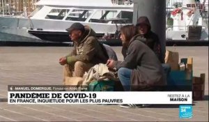 Pandémie de Covid-19 : En France, "la situation des sans-abris est chaotique"