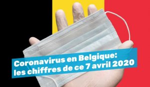 Coronavirus en Belgique: les chiffres de ce 7 avril 2020