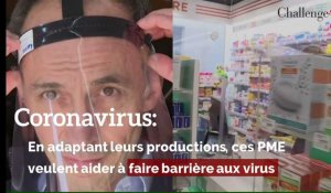 Coronavirus: En adaptant leurs productions, ces PME veulent aider à faire barrière aux virus