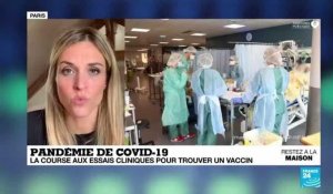 Pandémie de Covid-19: la course aux essais cliniques pour trouver un vaccin