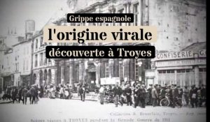 Grippe espagnole l'origine virale découverte à Troyes 