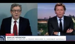 Jean-Luc Mélenchon : son agacement face à Laurent Delahousse (vidéo)