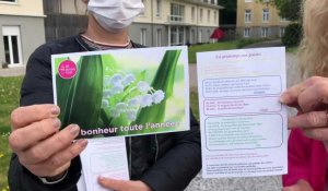 Audomarois: 1 600 cartes muguet distribuées dans les maisons de retraite par les Blouses roses