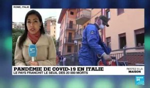 Covid-19 en Italie : le pays franchit le seuil des 20 000 morts