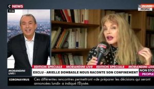 Arielle Dombasle confinée : elle raconte son quotidien chamboulé (vidéo)