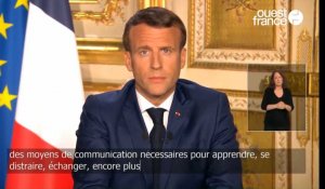 L'allocution complète d'Emmanuel Macron