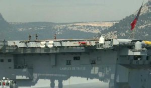 Coronavirus à bord du Charles-de-Gaulle: le porte-avions accoste