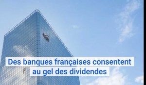 Les banques françaises commencent à accepter le gel des dividendes