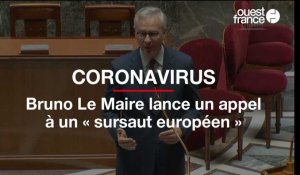Coronavirus : Bruno Le Maire lance un appel à un « sursaut européen »