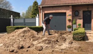 Grêle et coulées de boue à Saudemont et Rumaucourt, entre Arras et Cambrai