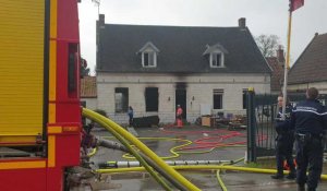 Tilloy-lès-Hermaville : feu d'habitation, une sexagénaire brûlée