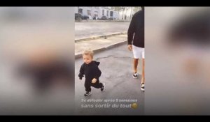 Caroline Receveur : Son fils Marlon sort pour la première fois depuis le confinement ! (VIDEO)