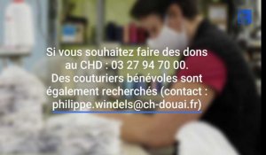 Les remerciements de l'hôpital de Douai et un appel aux bénévoles