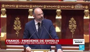 Coronavirus - Philippe devant l'Assemblée : L'isolement reposera "sur le civisme de chacun"