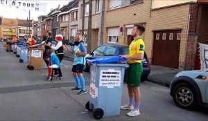 Insolite à Coudekerque-Branche : un soutien animé par des voisins motivés