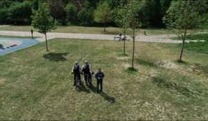 A Metz, la police traque les contrevenants au confinement avec un drone