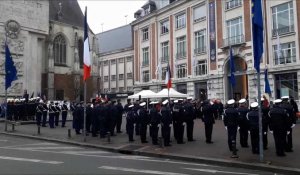 Cérémonie d'hommage aux victimes du terrorisme à Lille