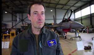 Le ministre Philippe Goffin effectue un vol en F16 avec son homonyme à la base de Florennes