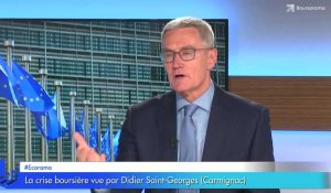 « Les marchés ne peuvent pas remonter à court terme ! »  Didier Saint-Georges