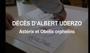 Décès d'Albert Uderzo : Astérix et Obélix orphelins 