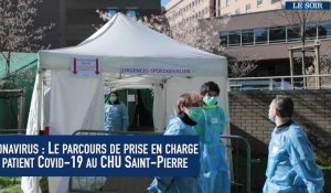 Coronavirus : le parcours de prise en charge d'un patient Covid-19 au CHU Saint-Pierre