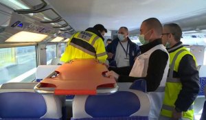 Coronavirus: un TGV médicalisé s'apprête à quitter Paris pour Strasbourg