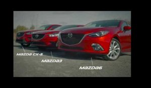 Mazda CX-5 2016, Mazda3 2016 et Mazda6 2016