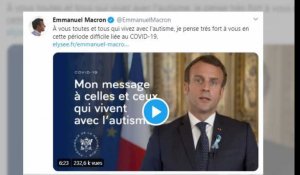 "Mon message à celles et ceux qui vivent avec l'autisme" - Mr Macron 