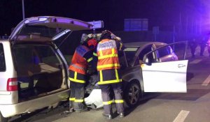  Saint-Omer: deux personnes, dont une femme enceinte, blessées légèrement dans un choc entre deux véhicules