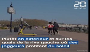Coronavirus à Bordeaux : Au deuxième jour du confinement, la ville appartient aux joggeurs
