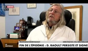 Coronavirus : Didier Raoult fait une prédiction très optimiste sur la fin de l'épidémie (Vidéo)