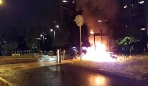 Incendie de poubelles à la Reynerie à Toulouse