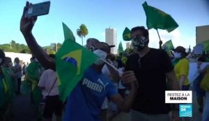 Covid-19 : Au Brésil, nouvelle manifestation anti-confinement à Rio de Janeiro