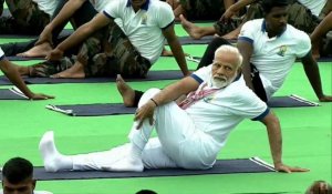 Inde: Modi participe à la Journée internationale du Yoga