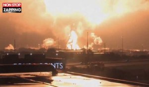 États-Unis : énorme explosion et incendie dans une raffinerie de Philadelphie (vidéo)