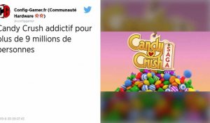 Candy Crush. Plus de 9 millions de personnes jouent au moins 3 h par jour