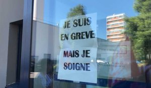Lorient. Une vingtaine d'agents mobilisés devant les urgences du GHBS