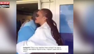 Rihanna fond en larmes dans les bras d'un ancien professeur (Vidéo) 