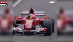 Michael Schumacher : Son fils Mick lui rend hommage au volant de sa Ferrari F2004 (Vidéo)