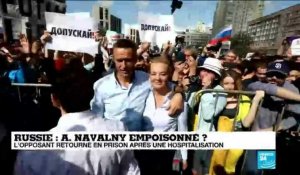 L'opposant numéro 1 au Kremlin Alexeï Navalny retourne en prison après une hospitalisation