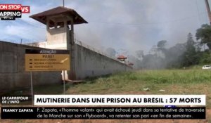 Brésil : Une mutinerie sanglante dans une prison fait 57 morts (Vidéo)