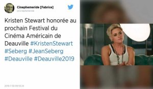 Deauville : Kristen Stewart recevra un prix d'honneur au festival du film