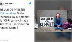 Greta Thunberg ira au sommet de l'ONU sur le climat à New-York... en voilier du Vendée Globe