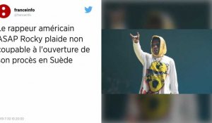 Suède : À$AP Rocky plaide non-coupable à l'ouverture de son procès pour violences