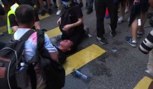 Hong Kong: affrontements lors de manifestations