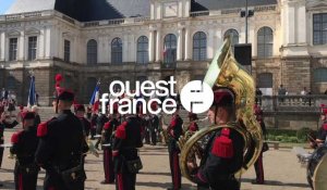 Rennes. Cérémonie militaire de la Fête nationale