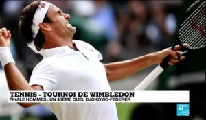 Roger Federer - Novak Djokovic, finale de rêve à Wimbledon