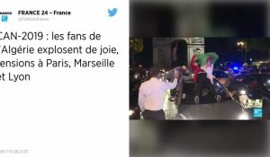 Lyon : Heurts et incendies de voitures après la liesse des fans de l'Algérie